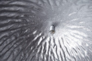 BLISTER - Ø70CM TAKLAMPA VIT/SILVER