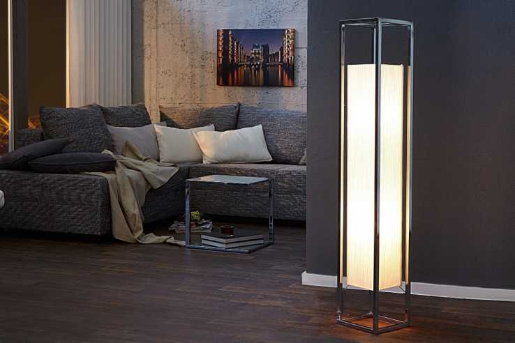 Stehleuchte Agapune weiss 120cm