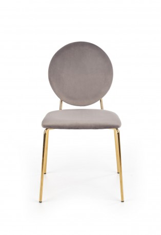 WENGER - MATSTOL/KONTORSSTOL I SAMMET/Guld