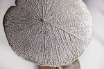 SORORA - 42 cm sidobord i silverfärg