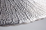 SORORA - 42 cm sidobord i silverfärg