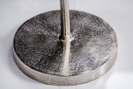 SORORA - 42 cm sidobord i silverfärg