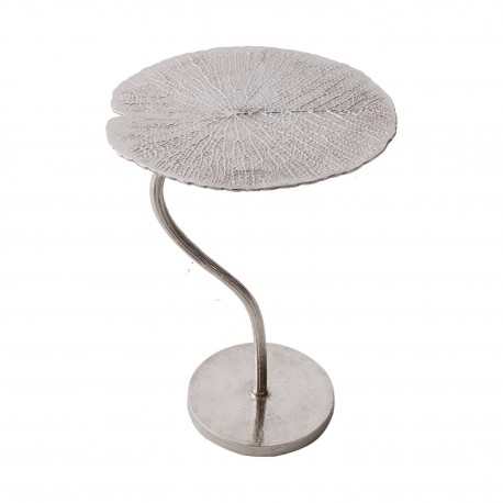 SORORA - 42 cm sidobord i silverfärg