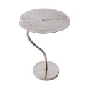 SORORA - 42 cm sidobord i silverfärg