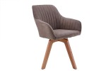 Chair Livorno vintage taupe swivel