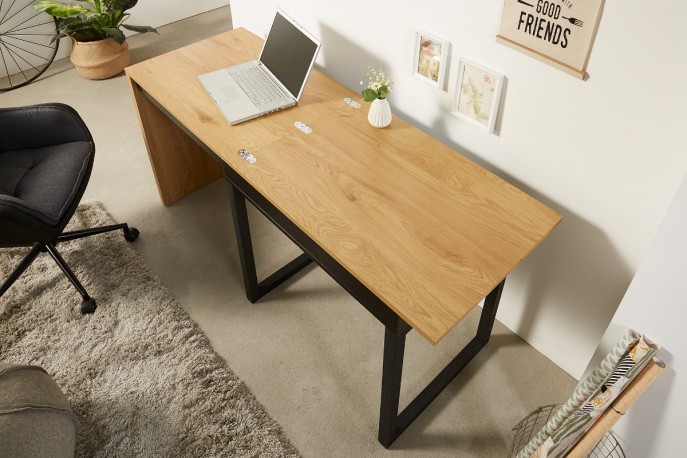 Desk Flex 80-160cm oak