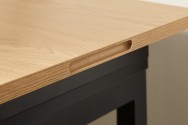 Desk Flex 80-160cm oak