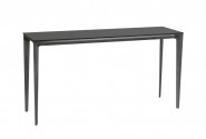 Modern console table top matt marble 140x40x75 cm
