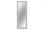 Mirror in a black steel frame 62x180 cm