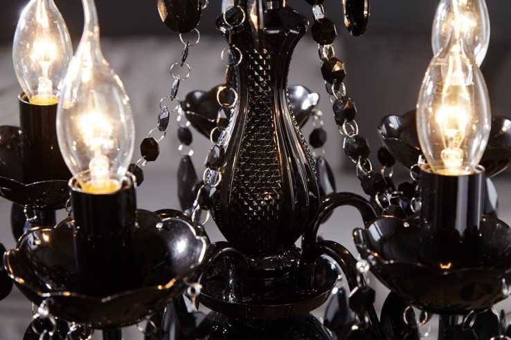 Kronleuchter Karat "S" 5-armig schwarz