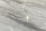 Designer dining table gray marble glossy top 180x90x75 cm
