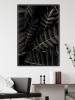 MYSTERY - 82.6 x 122.6 cm tavla i svart/guld