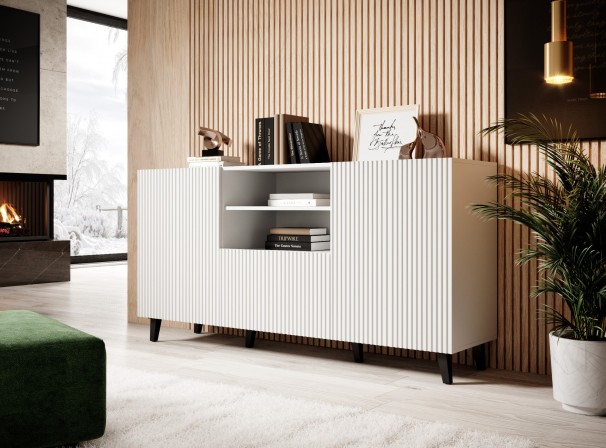 PAFOS chest of drawers '150' white 2