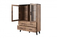 NORDIC - 160cm Vitrinskåp i Stilren Design