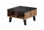 NORDIC - 60cm Soffbord i Wotanek/Svart
