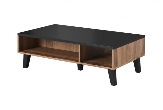 NORDIC - 110cm Soffbord i Wotanek/Svart
