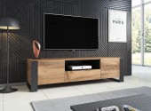 UTAH - 180CM TV-bänk i wotanek/antracit