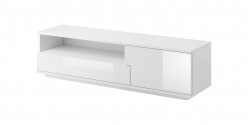 LUGANO - 138cm elegant TV-bänk högglans