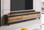 MASON - 185cm TV-bänk i wotan ek/antracit