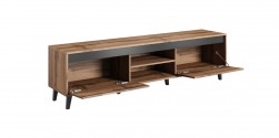MASON - 170cm TV-bänk i wotan ek/antracit