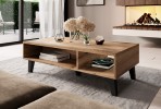 MASON - 110cm soffbord i wotan ek/svart