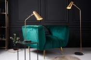 Table lamp ENERGIERING with black marble base
