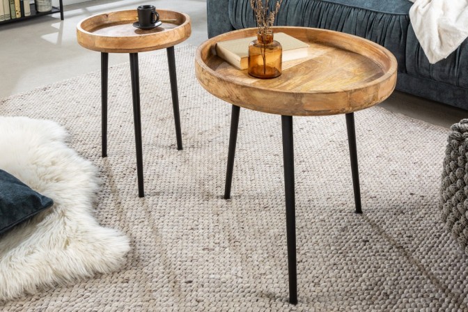 Side table Pure Nature 48cm Mango 2