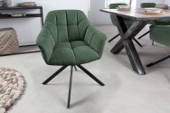 Rotating chair Papillon dark green