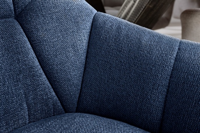 Rotating chair Papillon dark blue