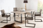 Cantilever Oxford antique taupe with armrests