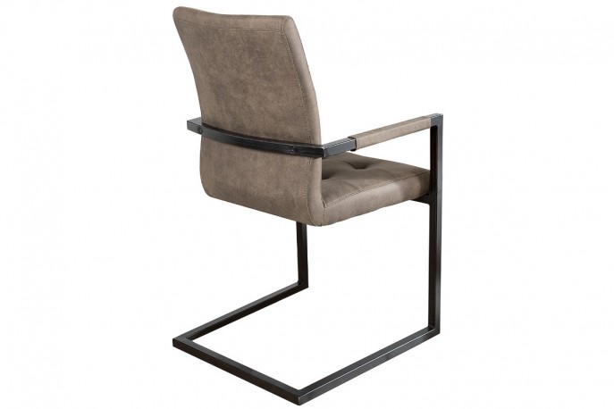 Cantilever Oxford antique taupe with armrests