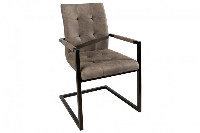 Cantilever Oxford antique taupe with armrests