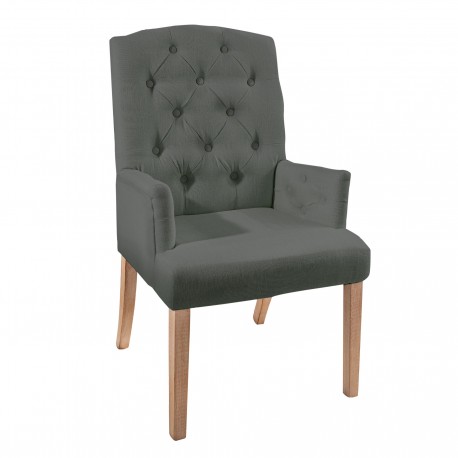 Chair Castle gray structure armrest