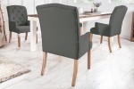 Chair Castle gray structure armrest