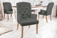 Chair Castle gray structure armrest