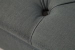 Chest bench Castle 100cm grey