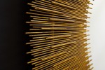 Wall mirror Sunshine 92cm gold