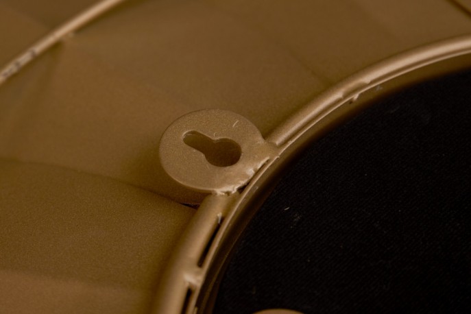 Wall mirror Sunflower 60cm gold