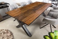 Barracuda dining table with flexed X frame 180cm