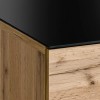 CAYSON - 197cm elegant vitrinskåp med LED
