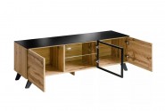 CAYSON - 150cm elegant TV-bänk med LED