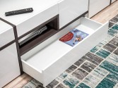 SHARON - 150cm elegant TV-bänk med LED