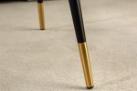 GLIMM - 45 CM SOFFBORD I SVART OCH GULD