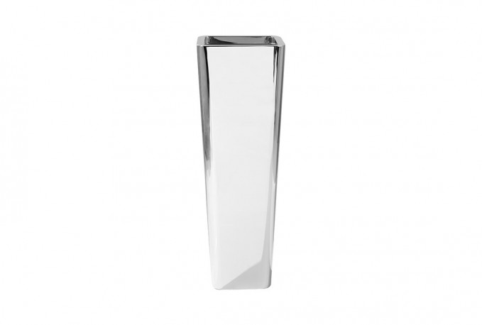 ZORA - 110cm elegant kruka i silver
