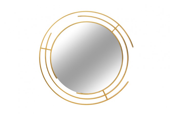 IDALIA - 90X90CM SPEGEL ROSTFRITT STÅL I GULD 2