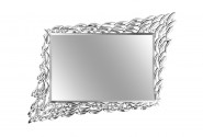 Asymmetrical mirror teardrop frame 102 x 130 x 3 cm