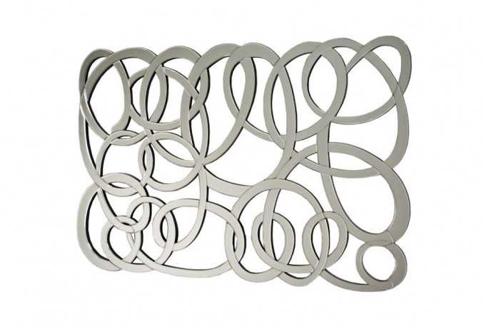 IDA - 80X120CM VISUELL SILVERSPEGEL