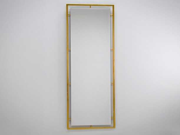 REFFA - 62X180CM GULDSPEGEL I ROSTFRITT STÅL
