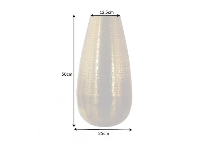 Vase I Orient gold 49cm