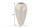 Vase II Oriental gold 50cm
